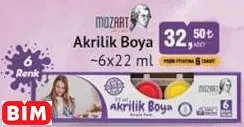 AKRİLİK BOYA ~6X22 ML